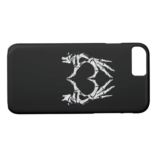 Skeleton Heart Hands - Halloween - Skeleton Hands Case-Mate iPhone Case (Achterkant (Horizontaal))