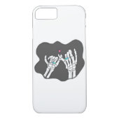 Skeleton Heart Hands Promise Case-Mate iPhone Case (Achterkant)