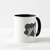 Skeleton Heart Hands Promise Mok (Voorkant rechts)