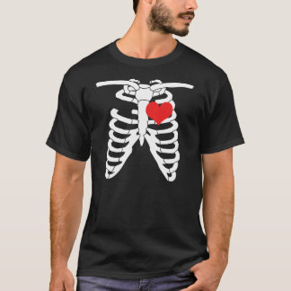 Skeleton Heart T-Shirt