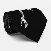 Skeleton Herfst Stropdas (Opgerold)