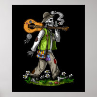 Skeleton Hippie