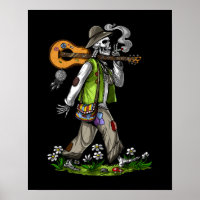Skeleton Hippie