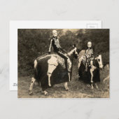 Skeleton Horsperma 1900 Briefkaart (Voorkant / Achterkant)