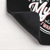 Skeleton I Love My Kids But Sometimes I W Square U Muismat (Hoek)