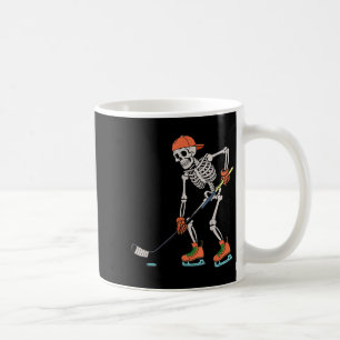 Skeleton Ice Hockey Halloween Costume Mannen Boys Koffiemok