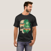 Skeleton Ik ben dood in Saint Patrick's Day C Sku T-shirt (Voorkant volledig)