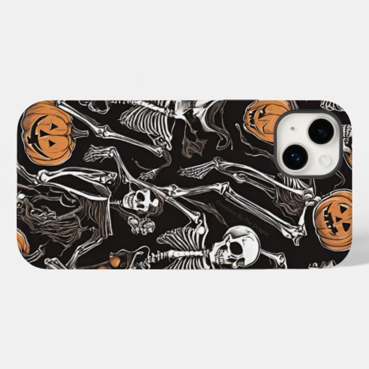 Skeleton iPhone / coque ipad (Verso (horizontal))