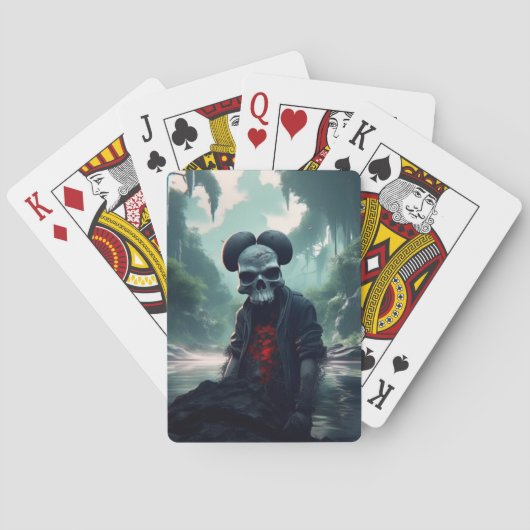 Skeleton-kaarten Pokerkaarten (Achterkant)