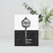 Skeleton Key Briefkaart (Staand voorkant)