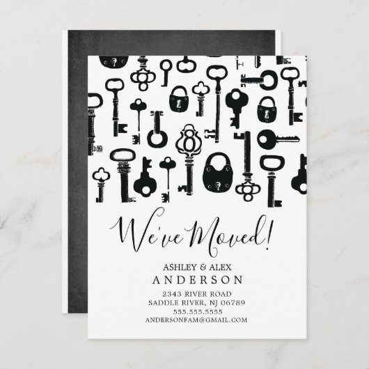  Skeleton Keys Bewegende Aankondiging (Voorkant / Achterkant)