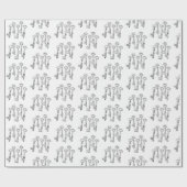 Skeleton Keys Cadeaupapier (Vlak)