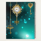 Skeleton Keys on Green Background (Dos)