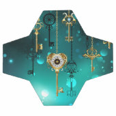 Skeleton Keys on Green Background (Plat)