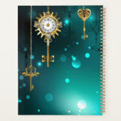 Skeleton Keys on Green Background (Dos)