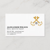  Skeleton Keys | Onroerend goed Visitekaartje (Achterkant)