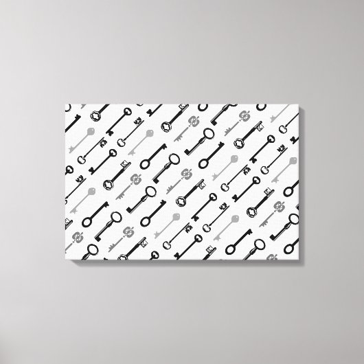  Skeleton Keys op Canvas Afdruk (Voorkant)