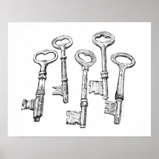 Skeleton Keys Poster (Voorkant)