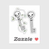 Skeleton Keys Sticker (Vel)