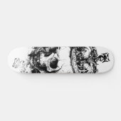 Skeleton King Skateboard (Horizontaal)