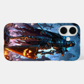 Skeleton Knight Case-Mate iPhone Case (Achterkant (horizontaal))