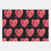 Skeleton Love Inpakpapier Vel (Voorkant)