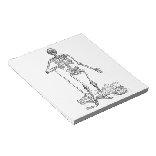 Skeleton Notitieblok (Schuin)