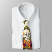 SKELETON PORTRAIT, SKULL, AUTOMNE LAISSE CRAVATE (Attaché)