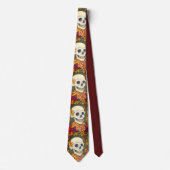 SKELETON PORTRAIT, SKULL, AUTOMNE LAISSE CRAVATE (Devant)