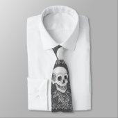 SKELETON PORTRAIT, SKULL, AUTOMNE LAISSE CRAVATE (Attaché)