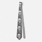 SKELETON PORTRAIT, SKULL, CRAVATE GOTHIQUE AUTONOM (Devant)