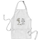 Skeleton Praying Halloween Schort (Voorkant)