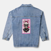 Skeleton print jacket  (Verso)