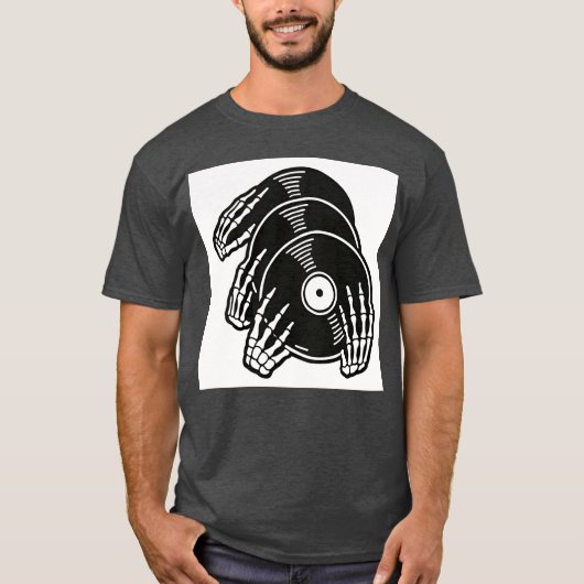 Skeleton Rock friend T-shirt (Voorkant)