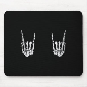Skeleton Rock Hand Lazy Halloween Costume Cool Bon Muismat