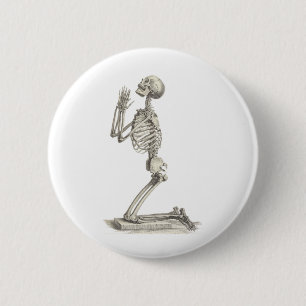  Skeleton Ronde Button 5,7 Cm