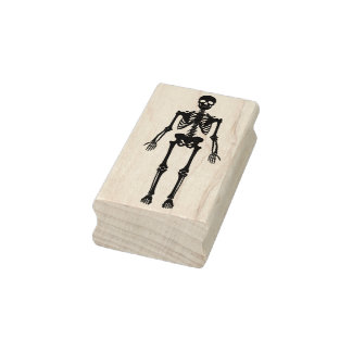 Skeleton Rubberstempel