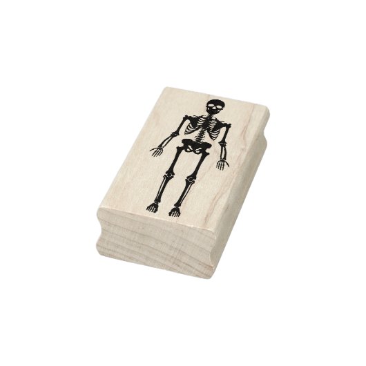 Skeleton Rubberstempel (Stempel)