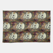 SKELETON, SERVIETTE DE CUISINE GOTHIQUE GENTLEMAN (Horizontal)