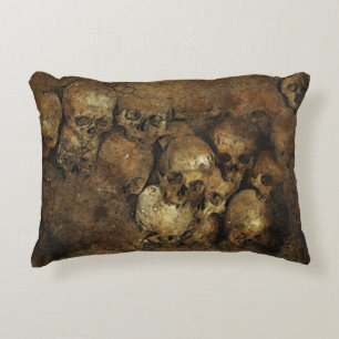 Skeleton Skuls Coussin d'horreur