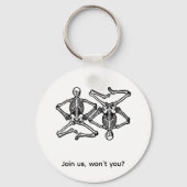Skeleton Sleutelhanger (Voorkant)
