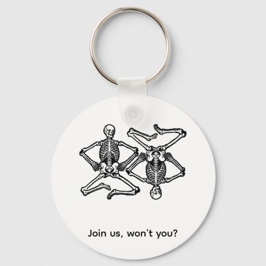 Skeleton Sleutelhanger (Voorkant)