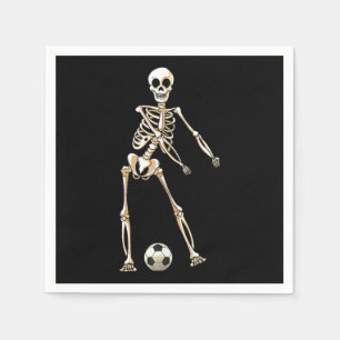Skeleton Soccer Halloween Flossing Dance Cosplay Servet