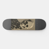 SKELETON souriant Skateboard Deck (Horz)