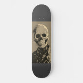 SKELETON souriant Skateboard Deck (Recto)