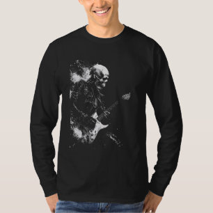 Skeleton speelt gitaar ,Rock Star Shredding Guita T-shirt