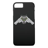 Skeleton Spider Heart Case-Mate iPhone Case (Achterkant)