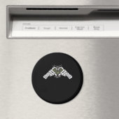 Skeleton Spider Heart Magneet (Insitu (Vaatwasser))