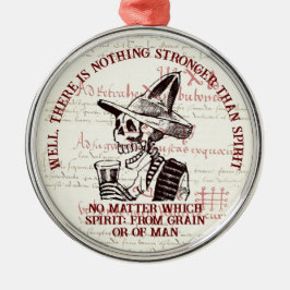 Skeleton Spirit Sterk Xmas Ornament