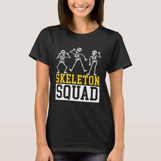 Skeleton Squad Rad Tech Radiology Radiographer Rad T-shirt (Voorkant)